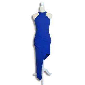 Sexy Royal Blue Asymmetrical Party Dress